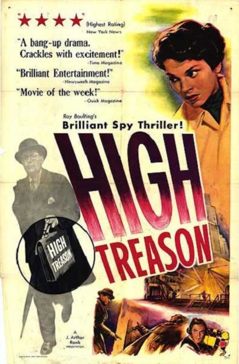High Treason (1951 film) movie poster