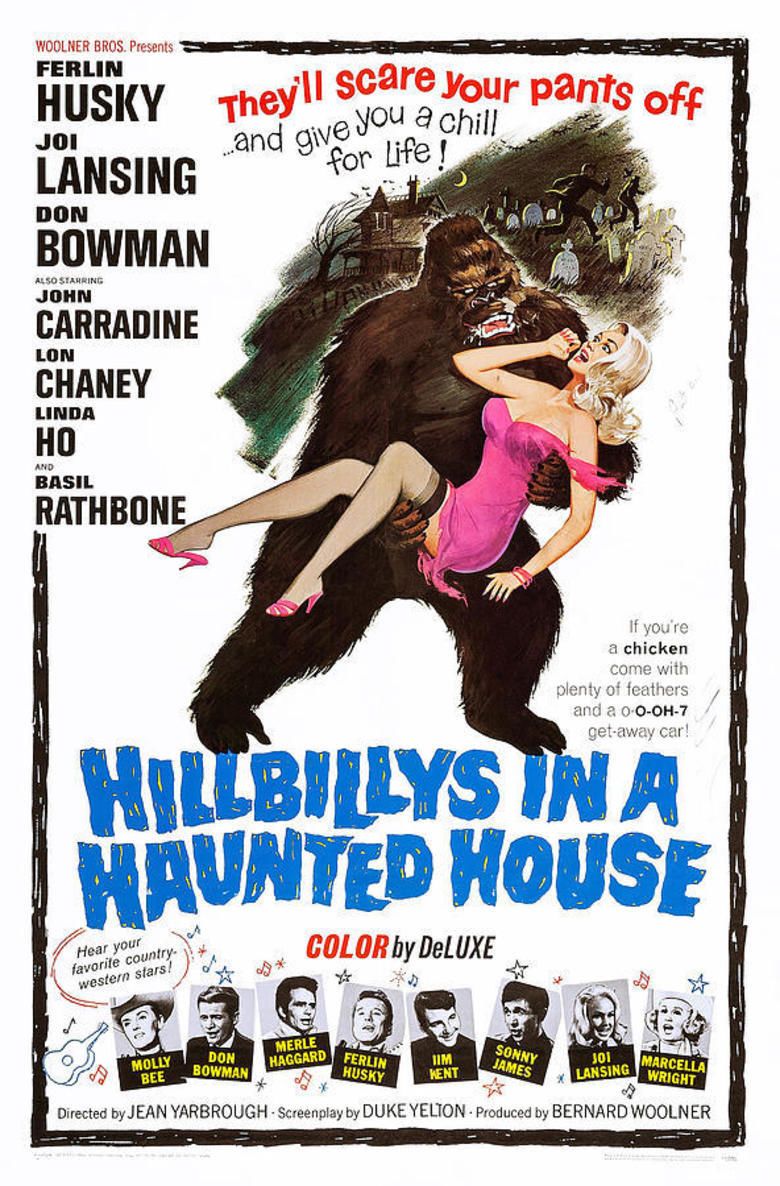 Hillbillys in a Haunted House movie poster