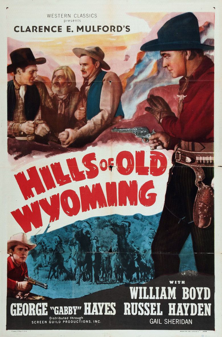 Hills of Old Wyoming movie poster