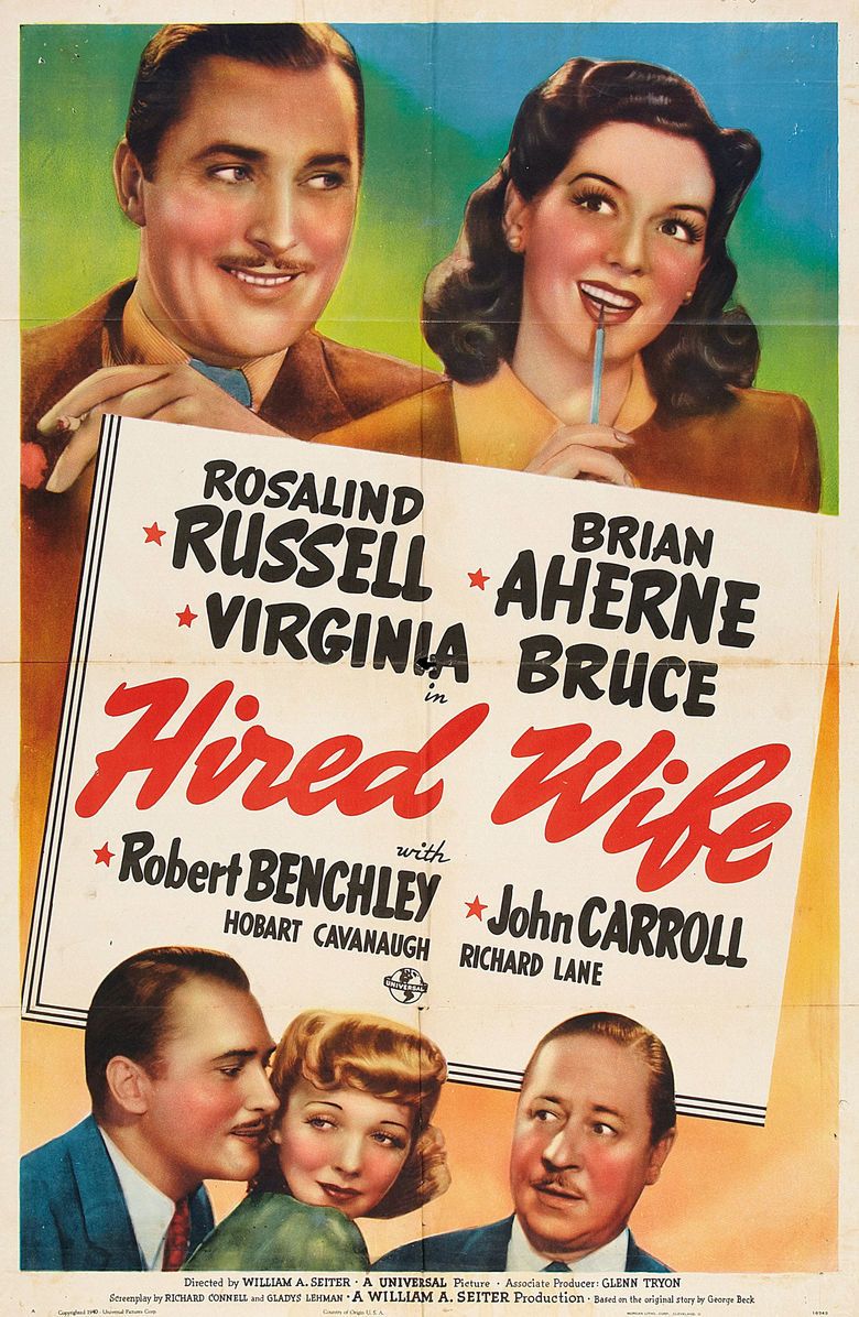 Hired Wife movie poster