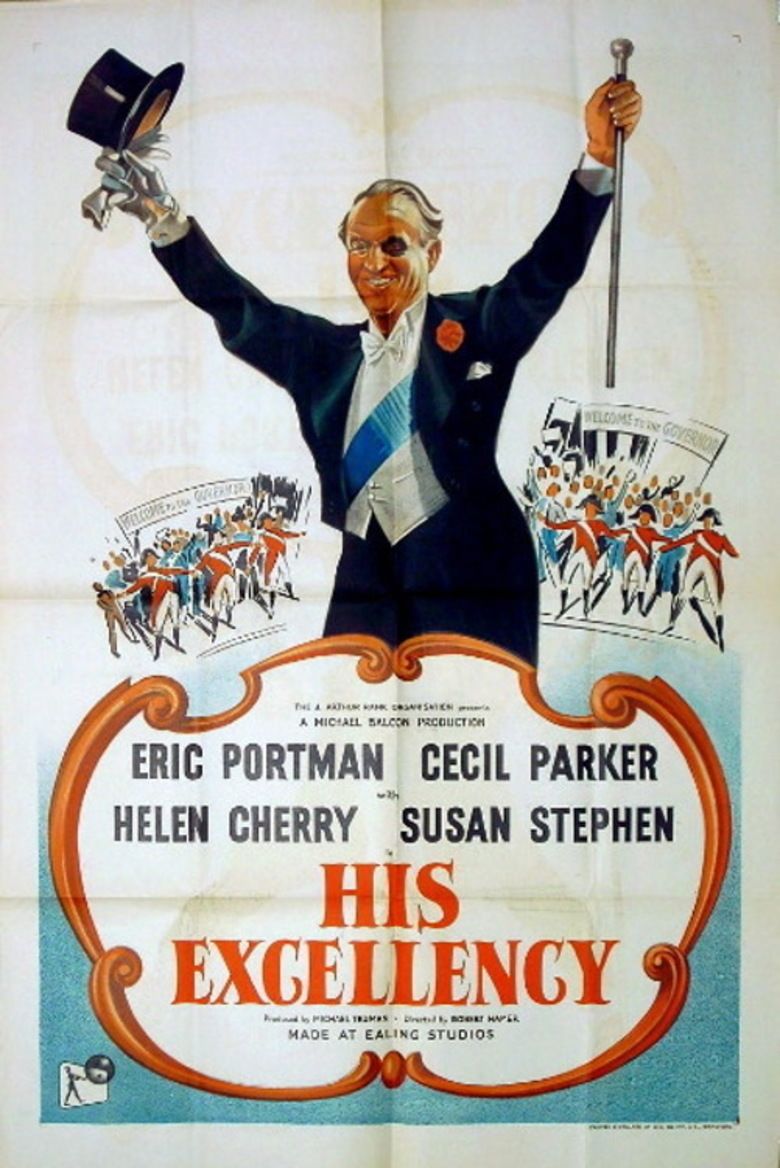 His Excellency (1952 film) movie poster