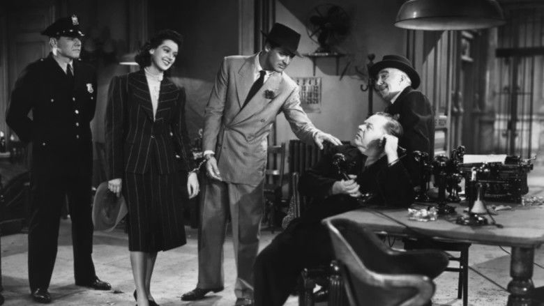 His Girl Friday movie scenes