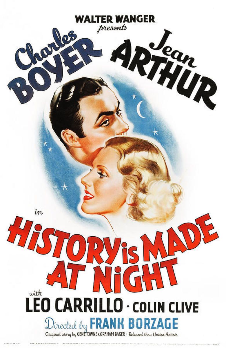 History Is Made at Night (1937 film) movie poster