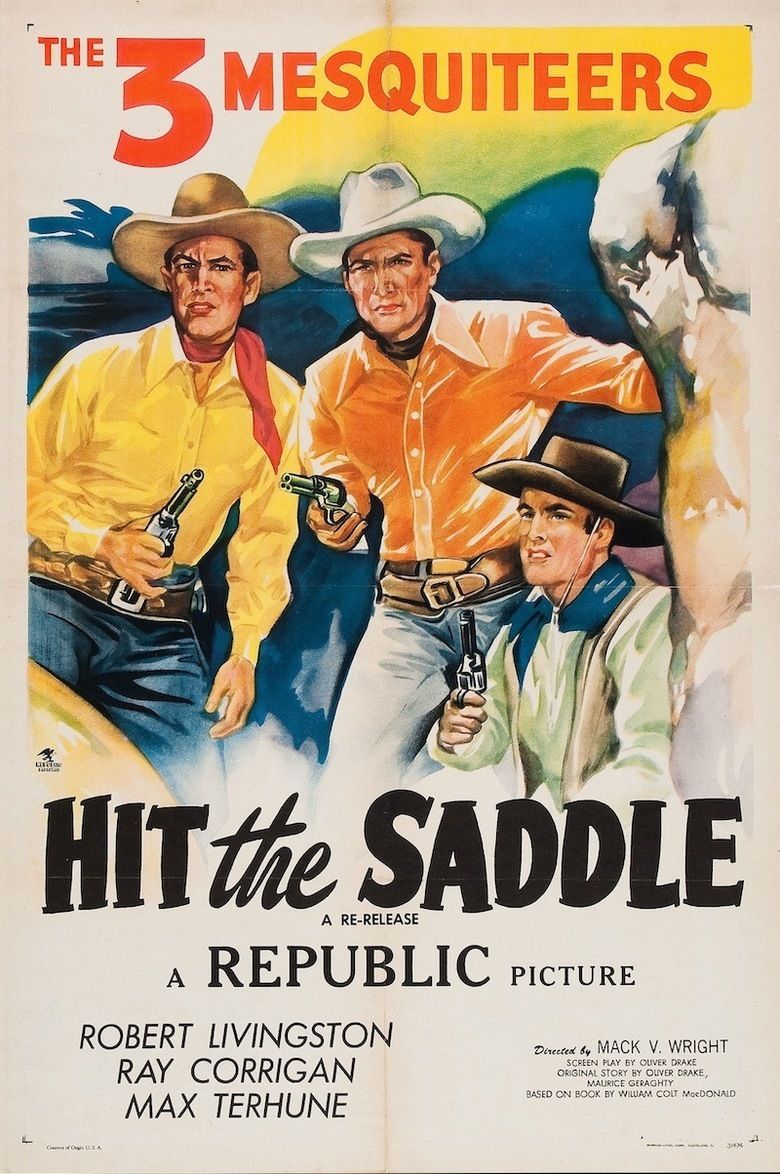 Hit the Saddle movie poster