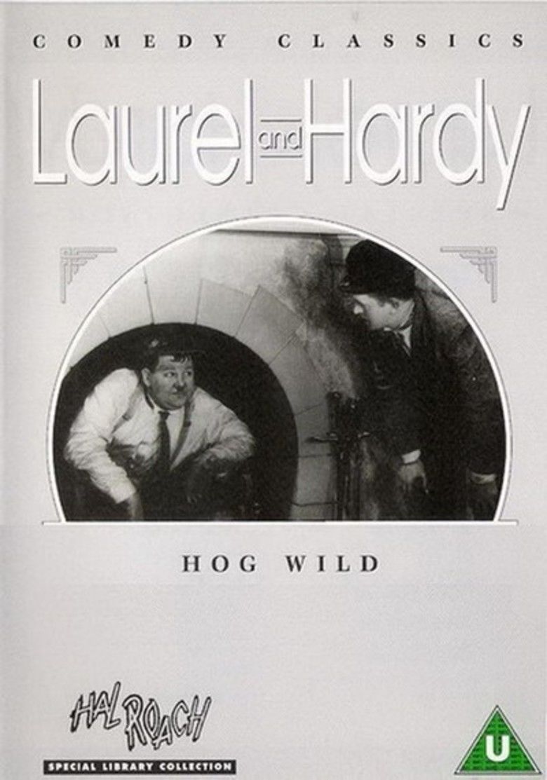 Hog Wild (1930 film) movie poster