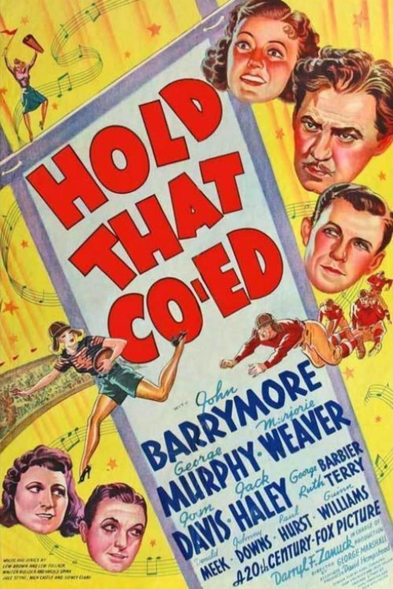 Hold That Co ed movie poster