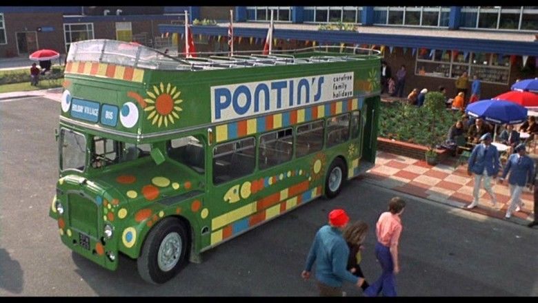 Holiday on the Buses movie scenes