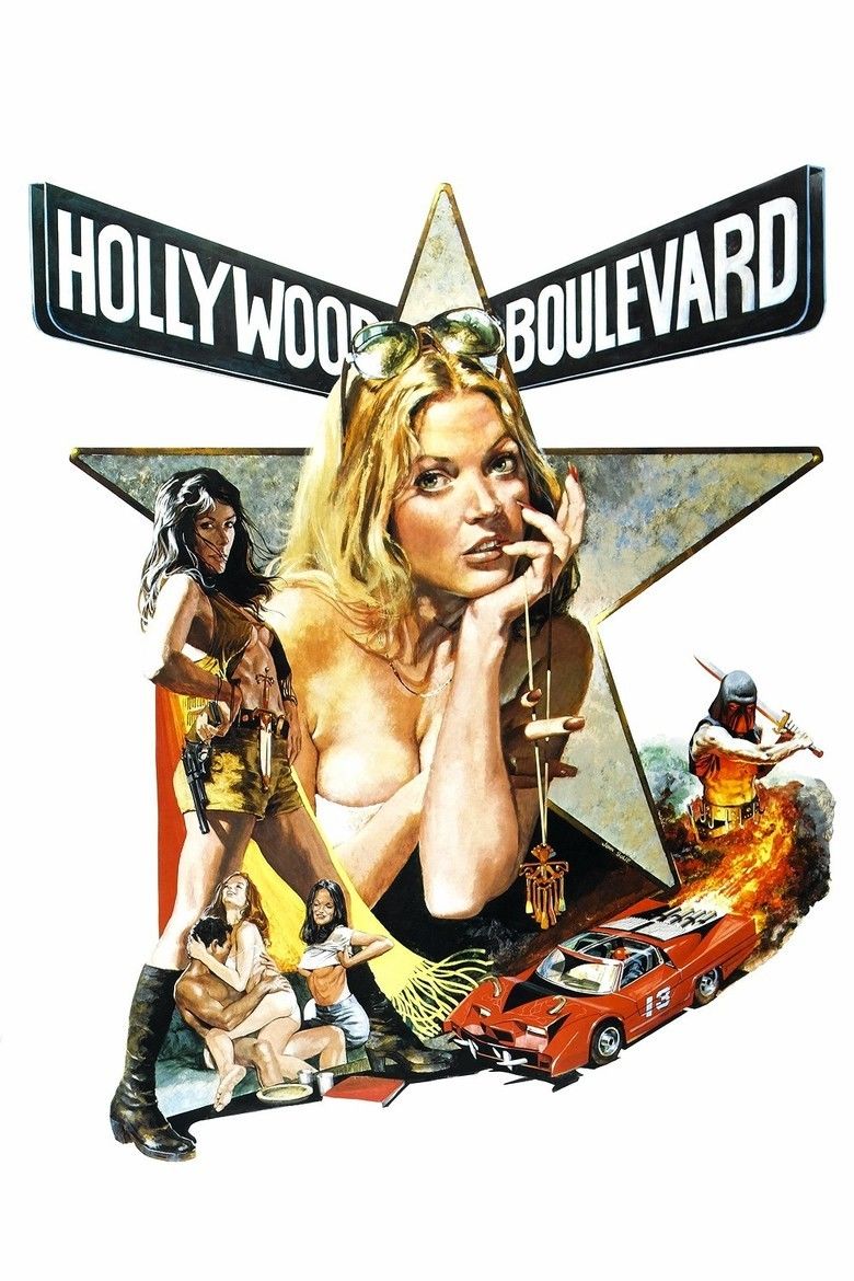 Hollywood Boulevard (1976 film) movie poster