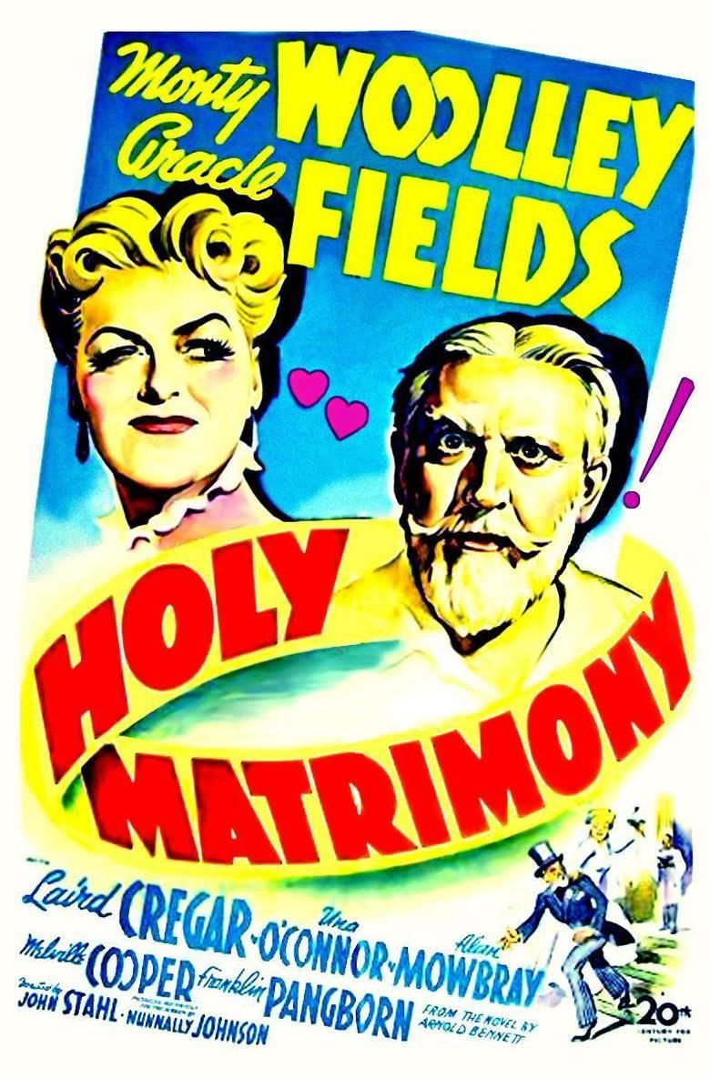 Holy Matrimony (1943 film) movie poster