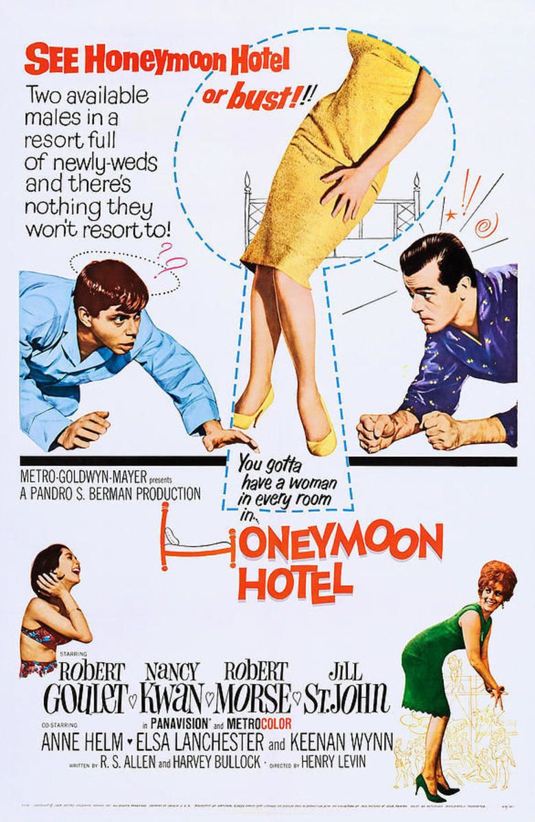 Honeymoon Hotel (1964 film) movie poster