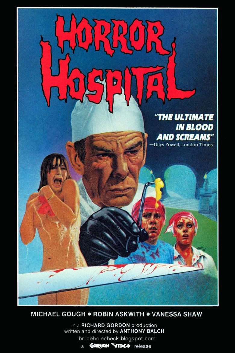 Horror Hospital movie poster