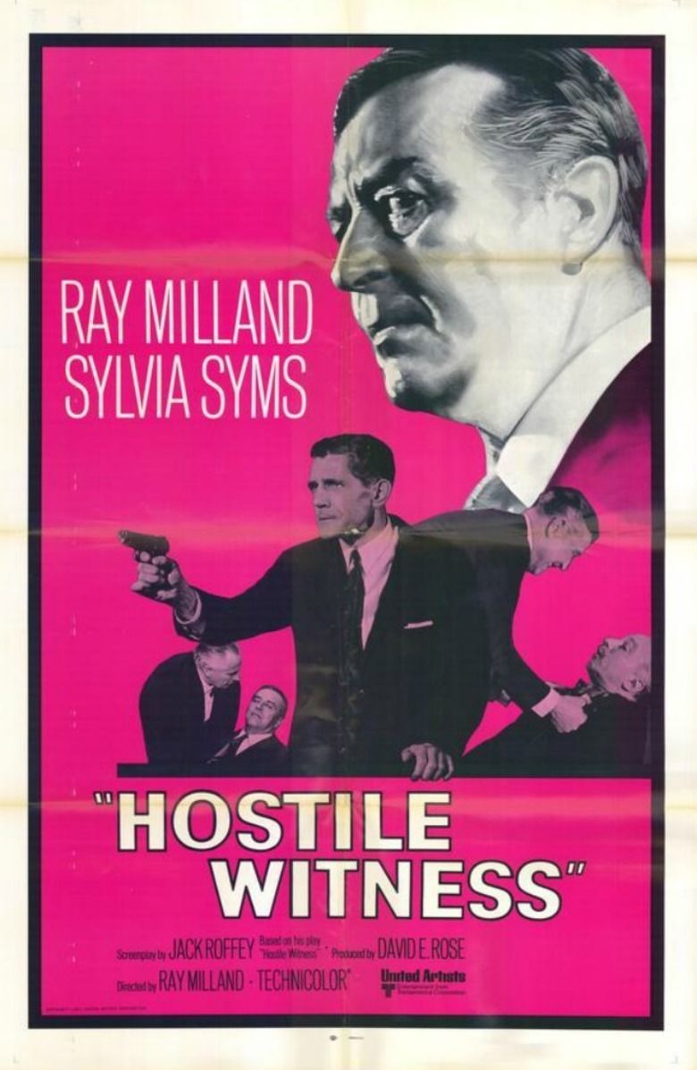 Hostile Witness movie poster