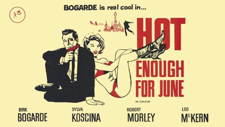 Hot Enough for June movie scenes