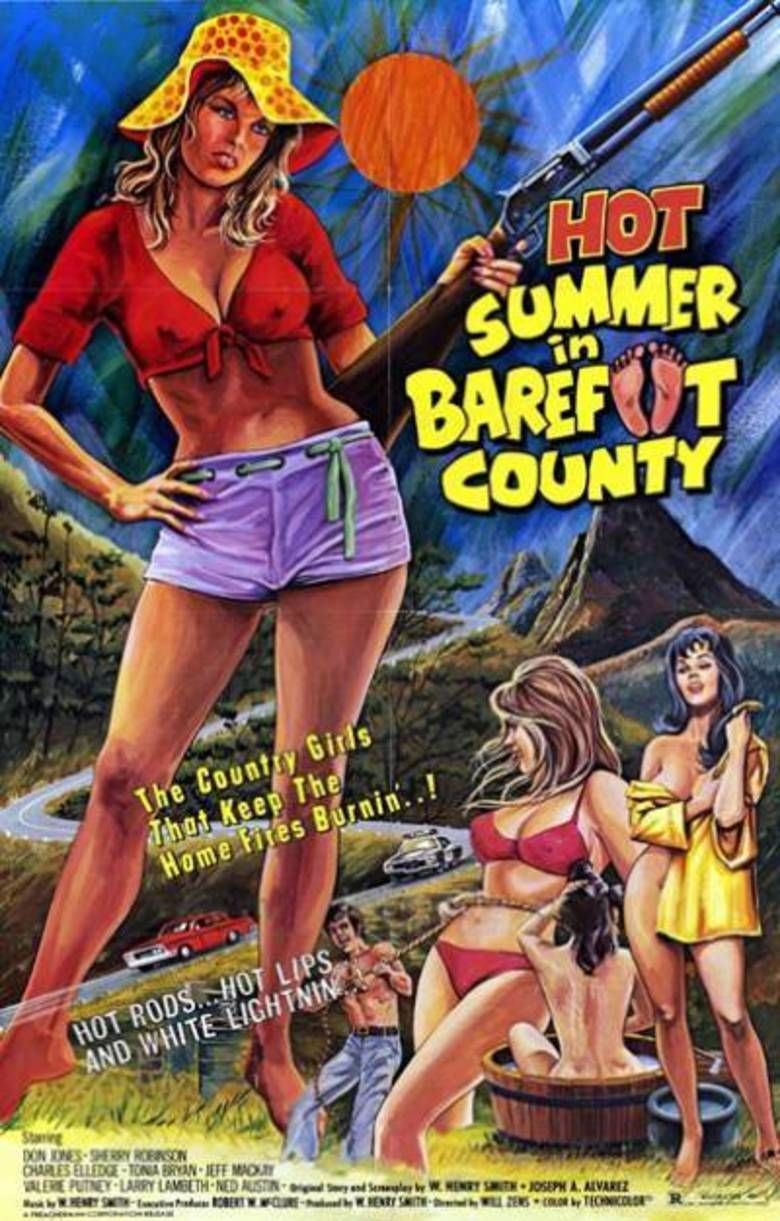 Hot Summer in Barefoot County movie poster