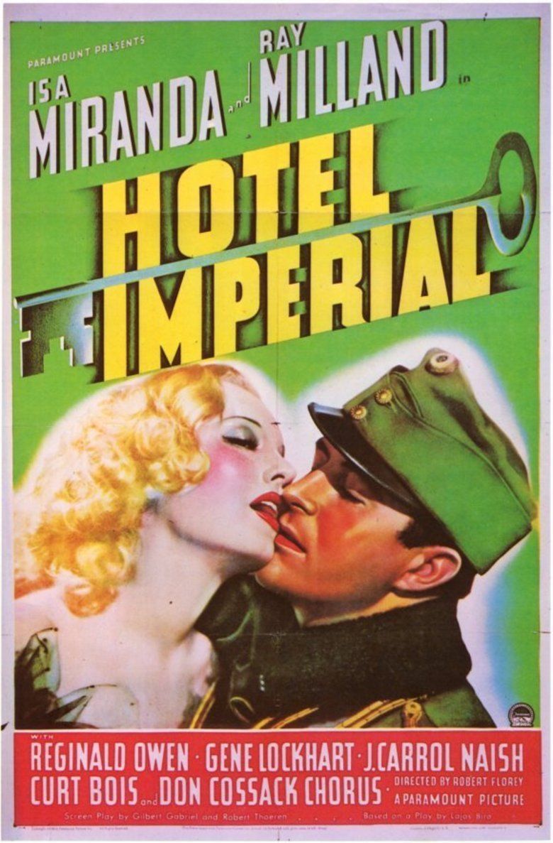 Hotel Imperial (1939 film) movie poster