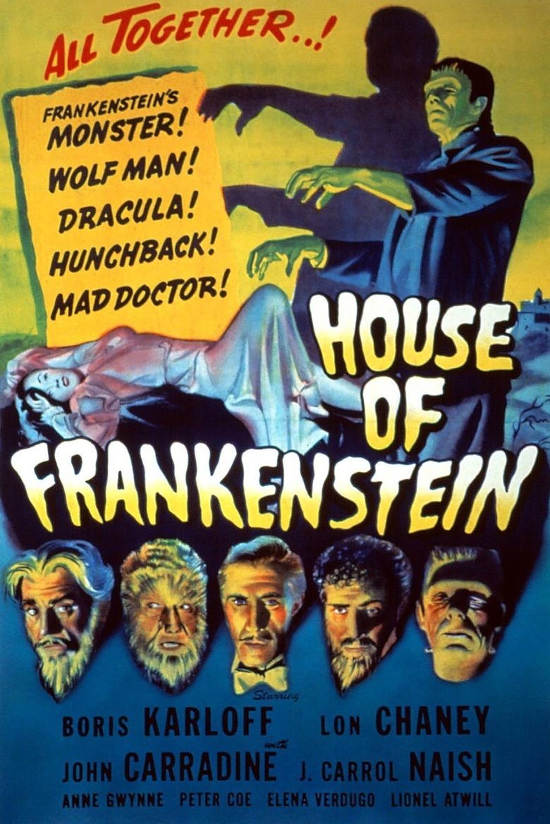 House of Frankenstein (1944 film) movie poster