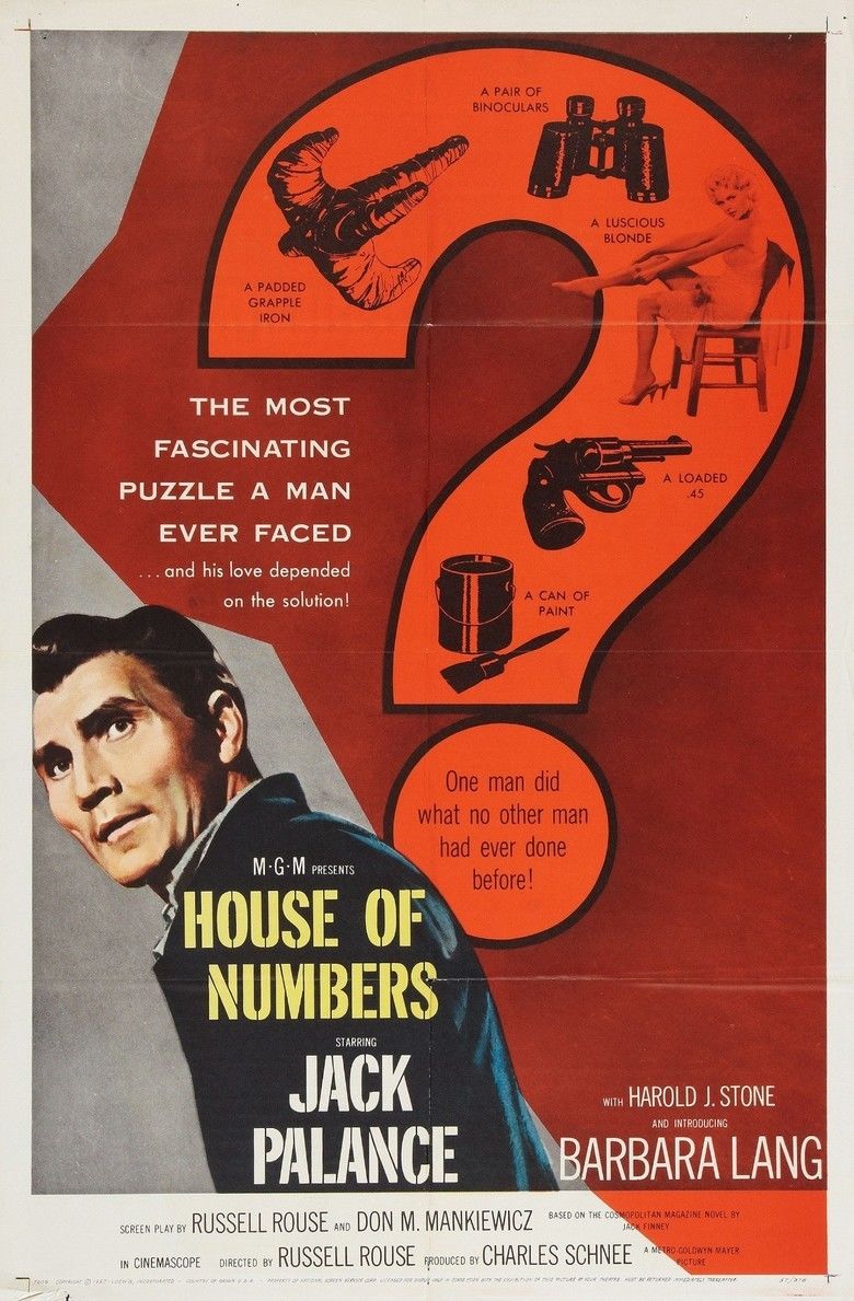 House of Numbers (1957 film) movie poster