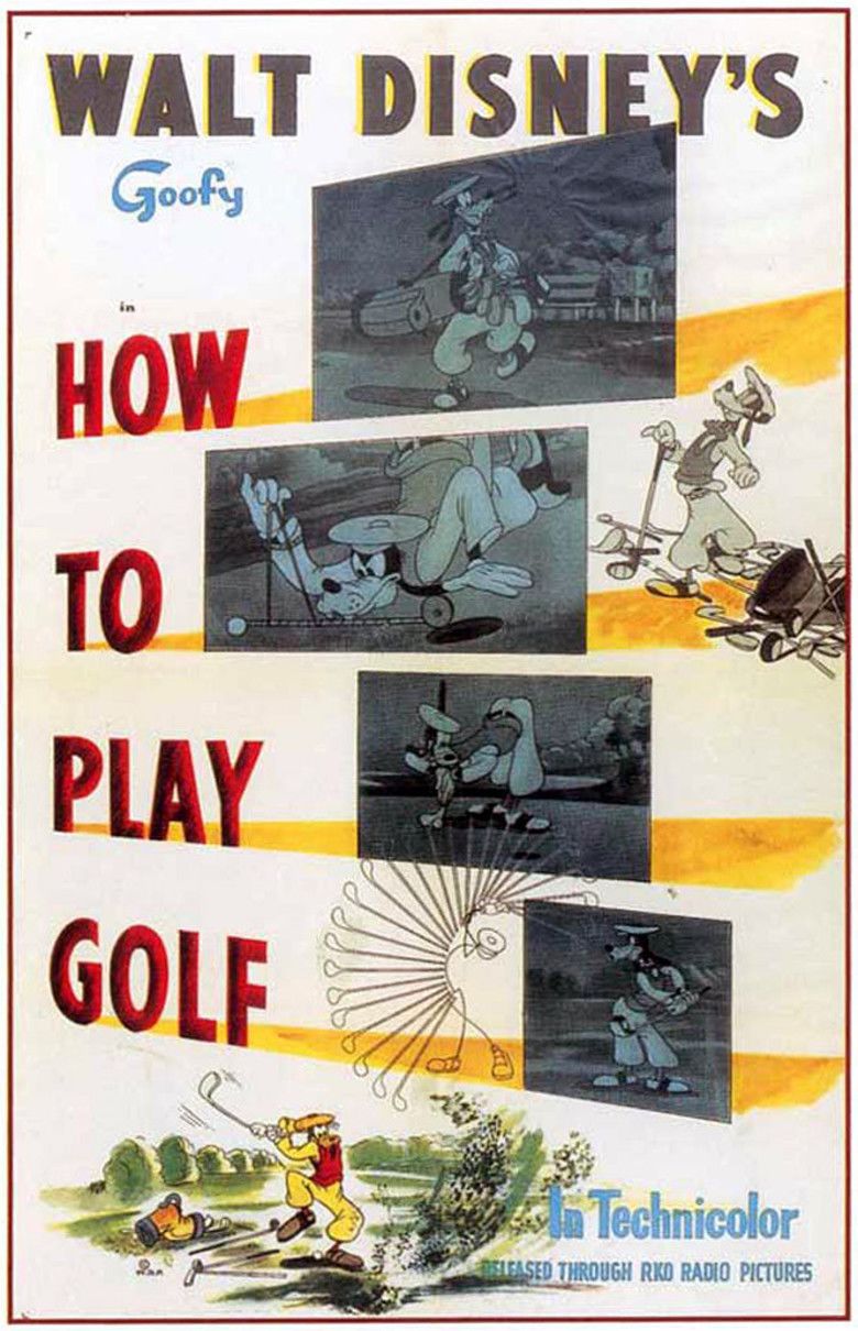 How to Play Golf movie poster