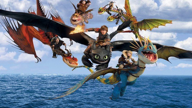 How to Train Your Dragon 2 movie scenes