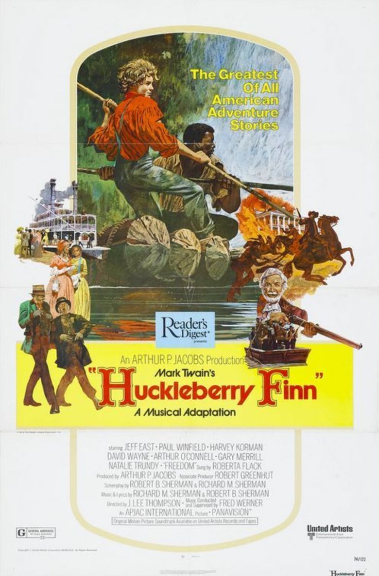 Huckleberry Finn (1974 film) movie poster