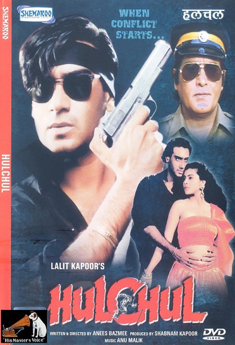 Hulchul (1995 film) movie poster