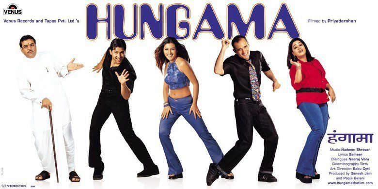 Hungama movie scenes