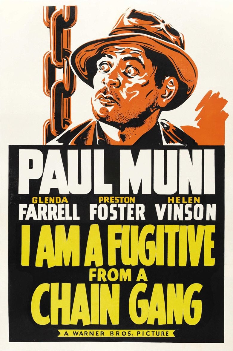 I Am a Fugitive from a Chain Gang movie poster