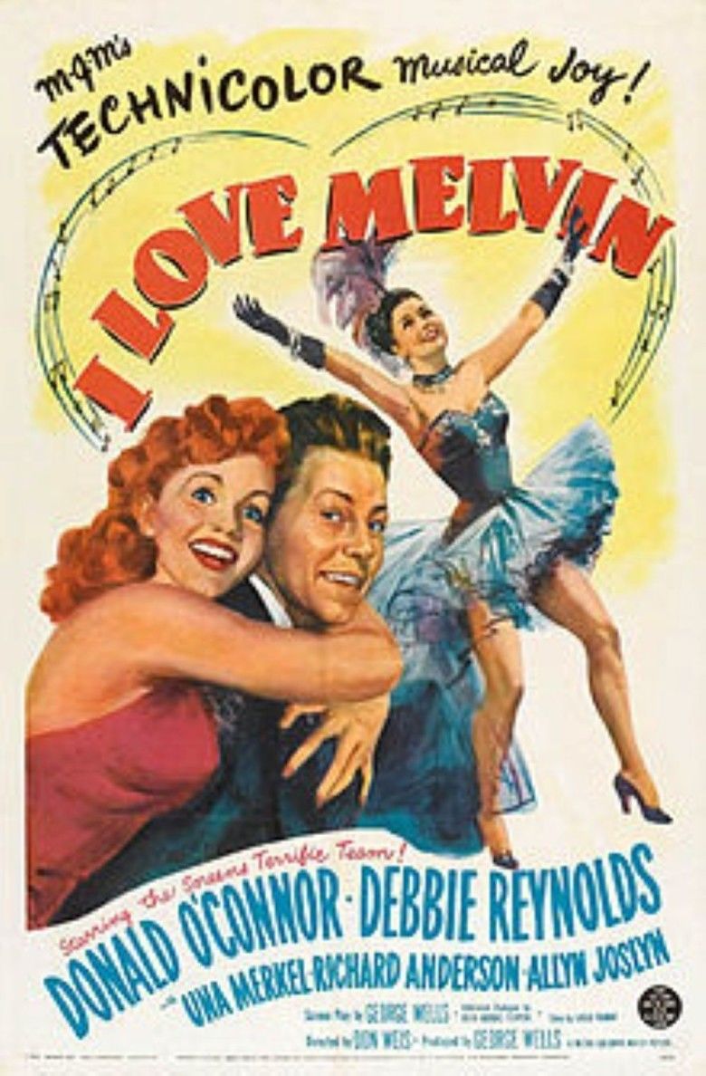I Love Melvin movie poster
