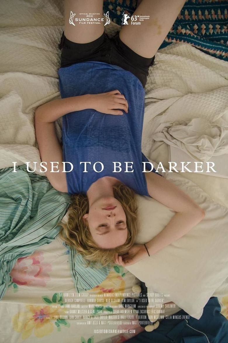 I Used to Be Darker movie poster