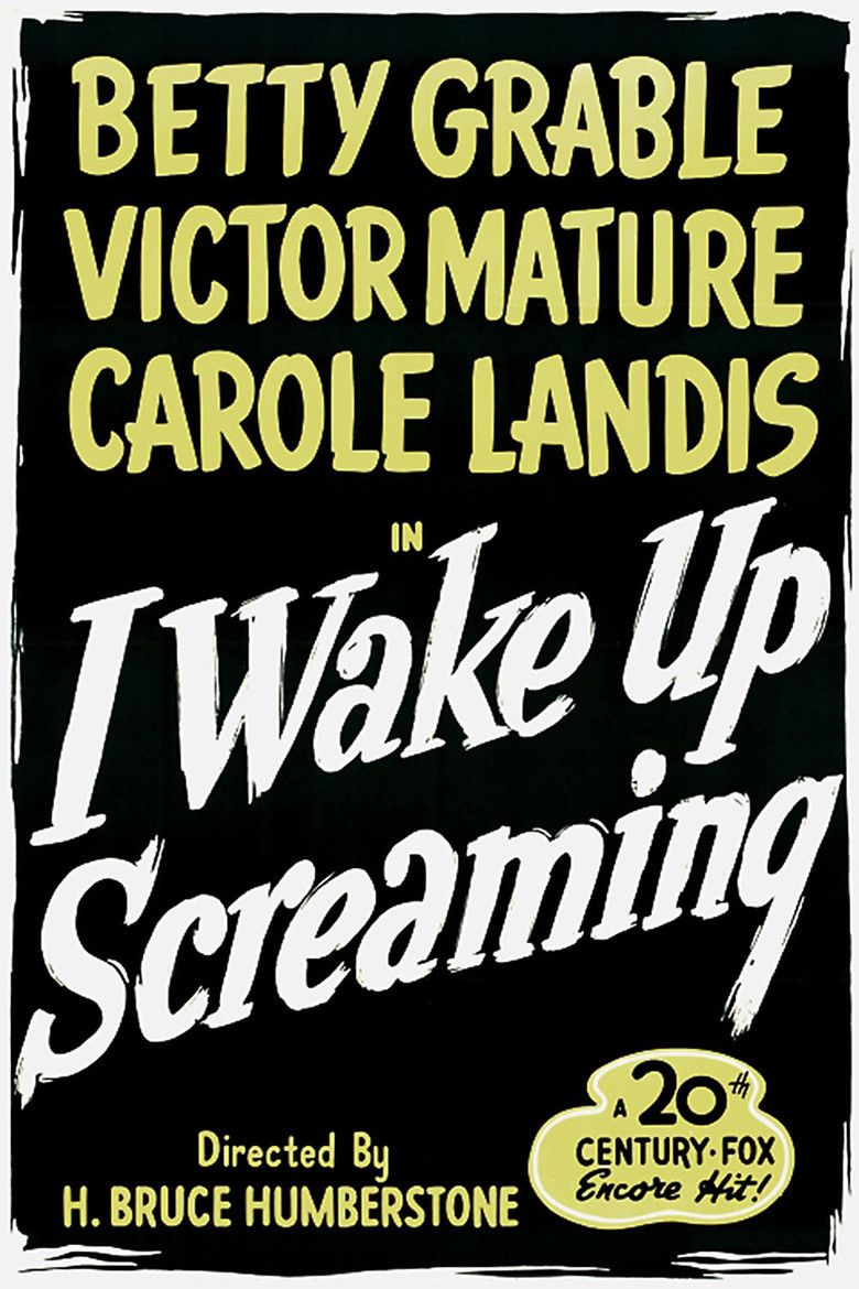 I Wake Up Screaming movie poster