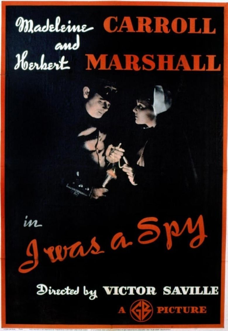 I Was a Spy movie poster