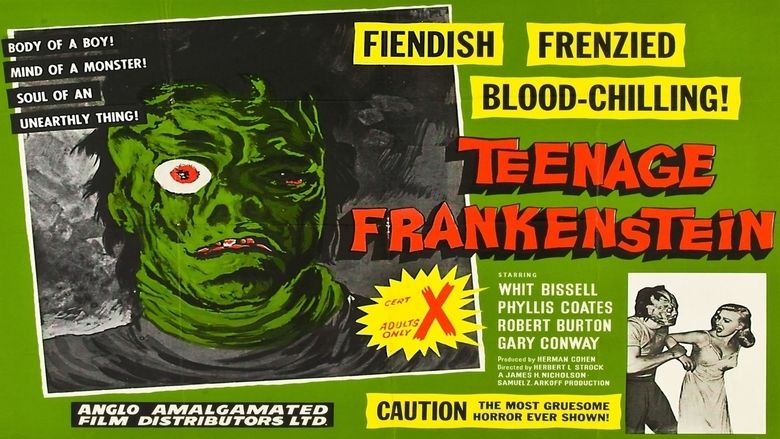 I Was a Teenage Frankenstein movie scenes