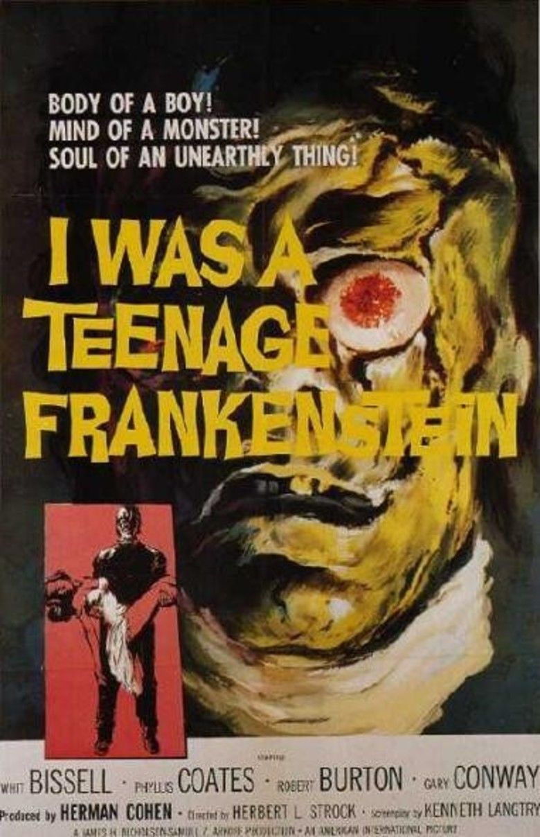 I Was a Teenage Frankenstein movie poster