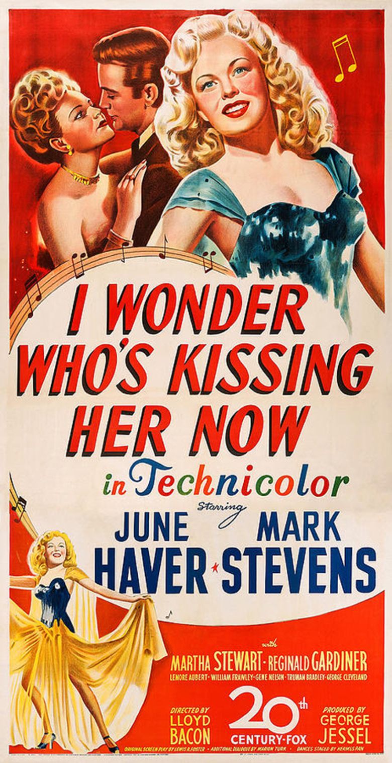 I Wonder Whos Kissing Her Now (film) movie poster