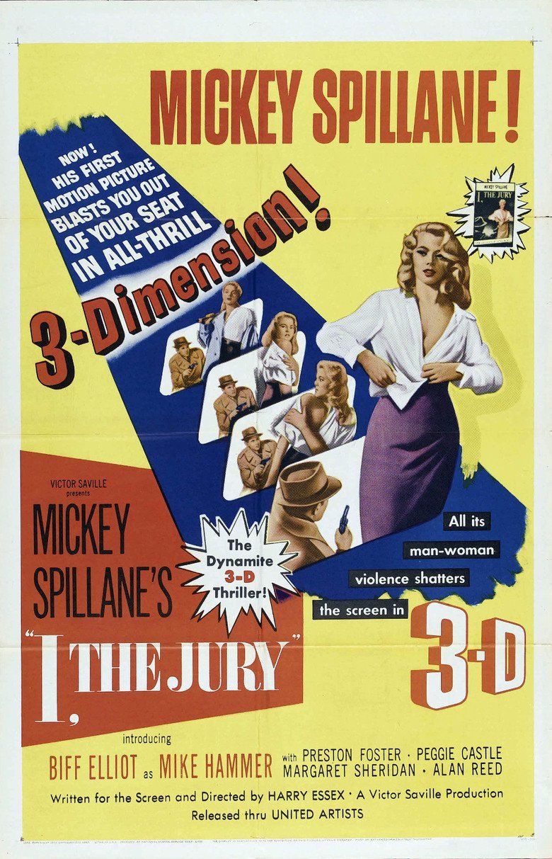 I, the Jury (1953 film) movie poster