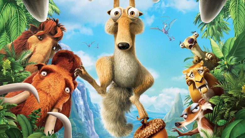 Ice Age: Dawn of the Dinosaurs movie scenes