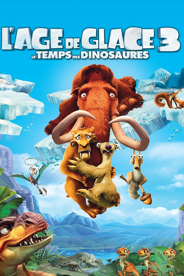 Ice Age: Dawn of the Dinosaurs movie poster