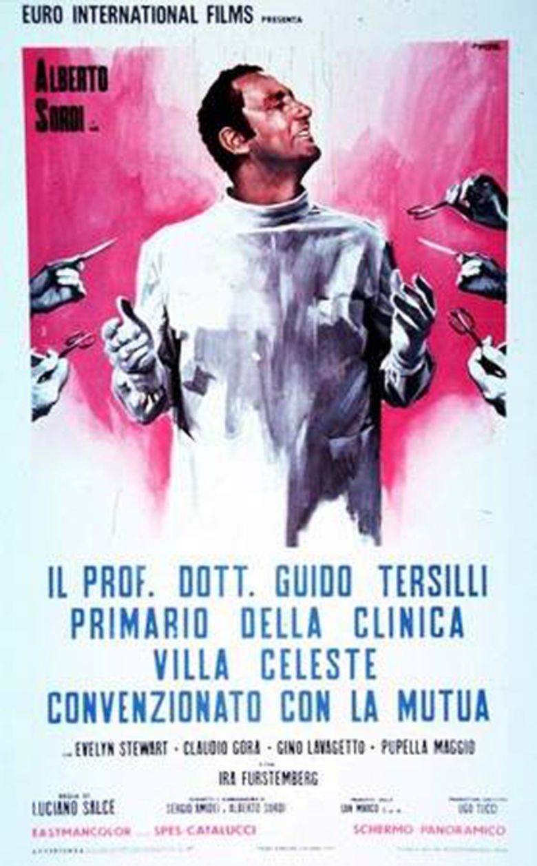 Il Prof Dott Guido Tersilli, primario della clinica Villa Celeste, convenzionata con le mutue movie poster