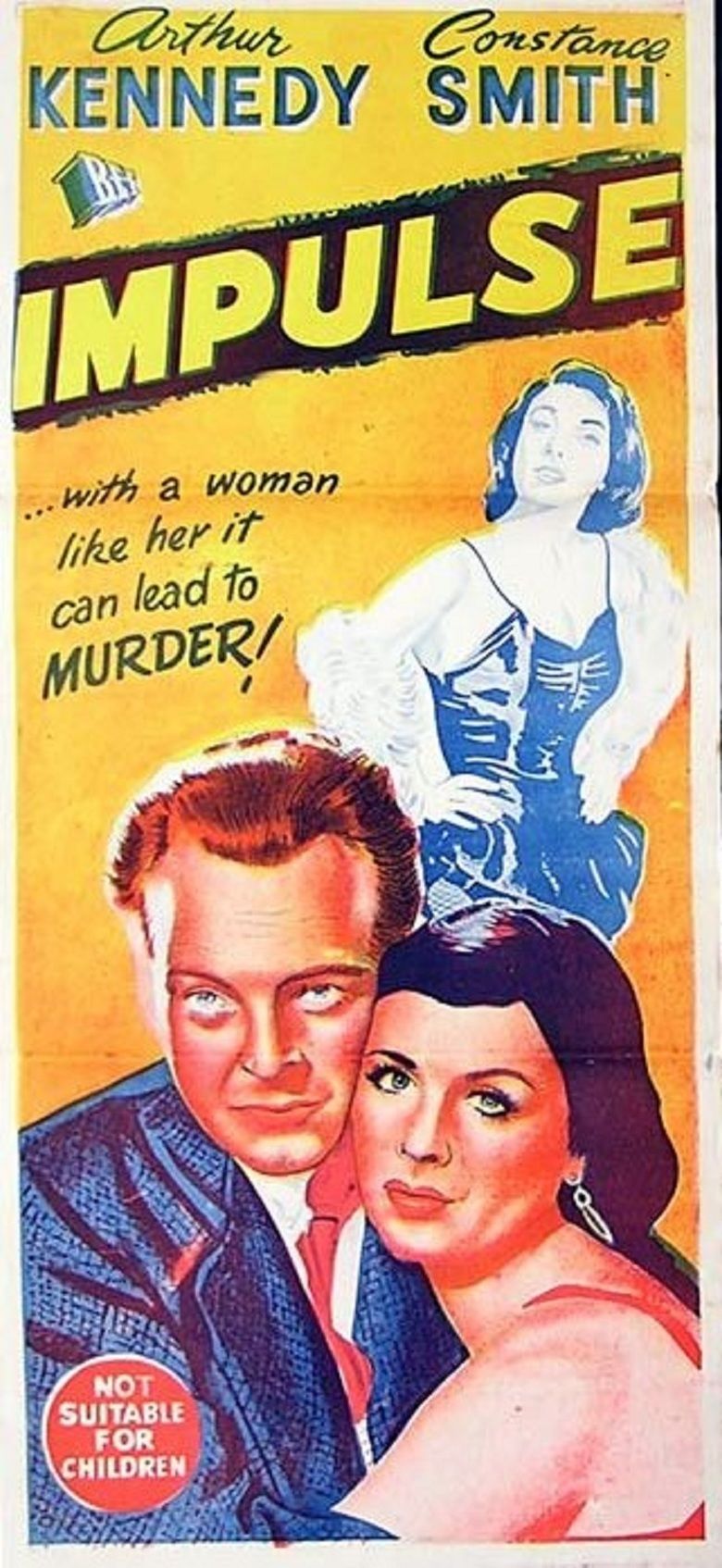 Impulse (1954 film) movie poster