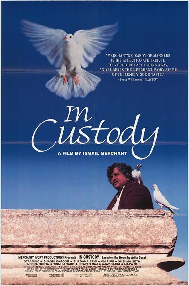 In Custody (1993 film) movie poster