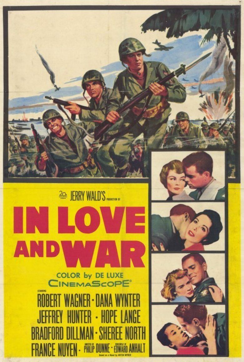 In Love and War (1958 film) movie poster