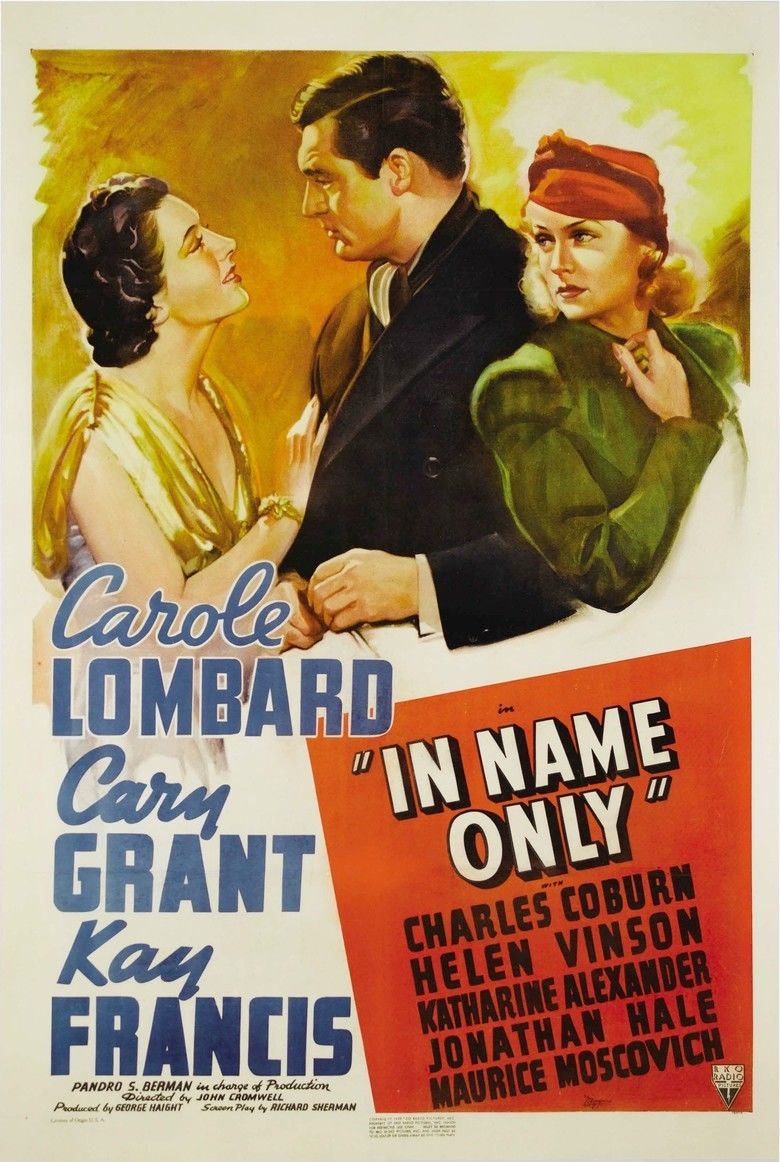 In Name Only movie poster