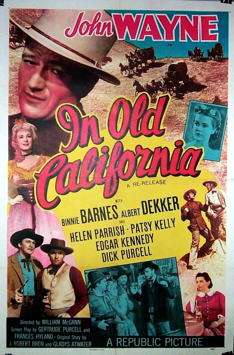 In Old California (1942 film) movie poster