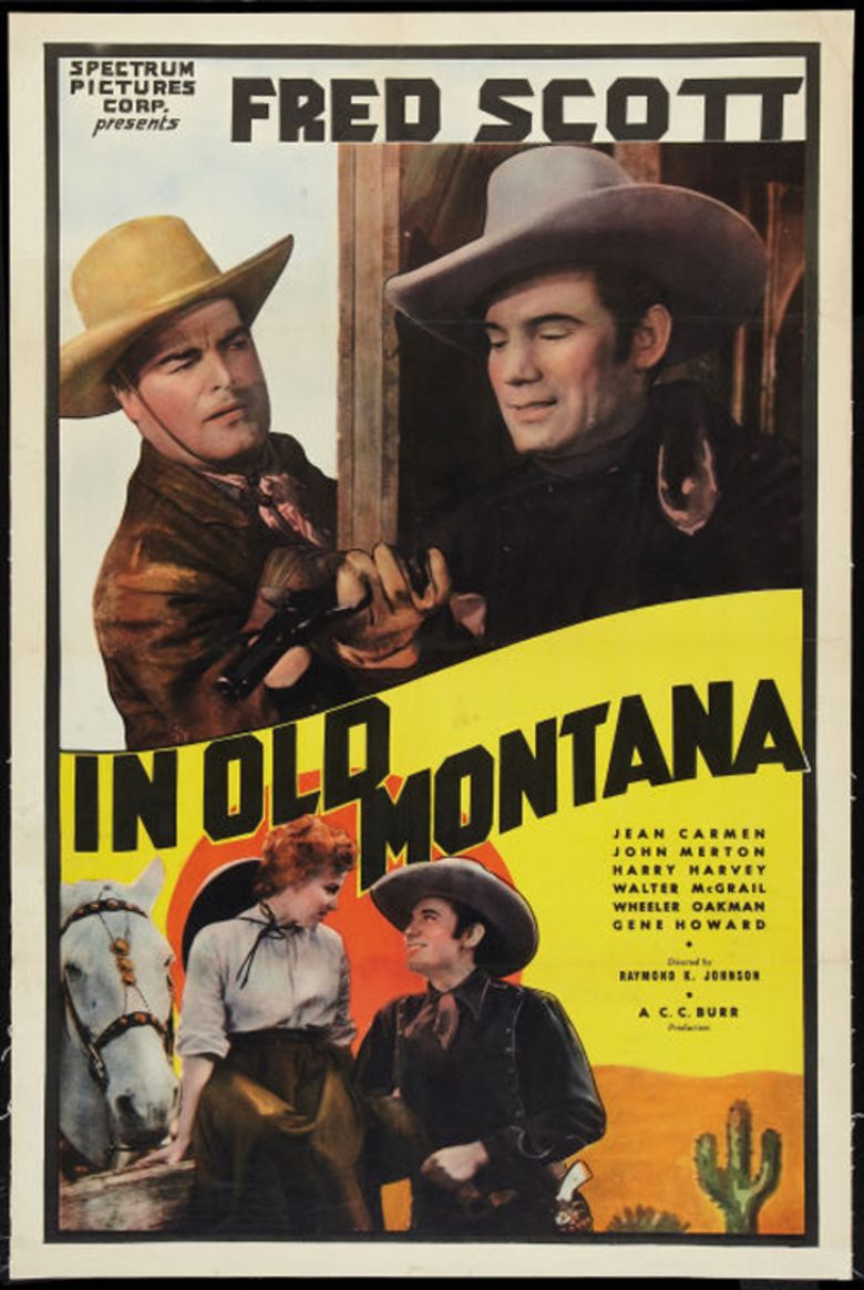 In Old Montana movie poster