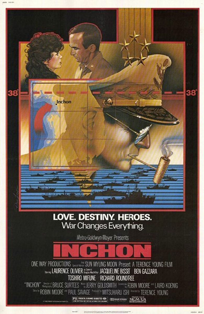 Inchon (film) movie poster