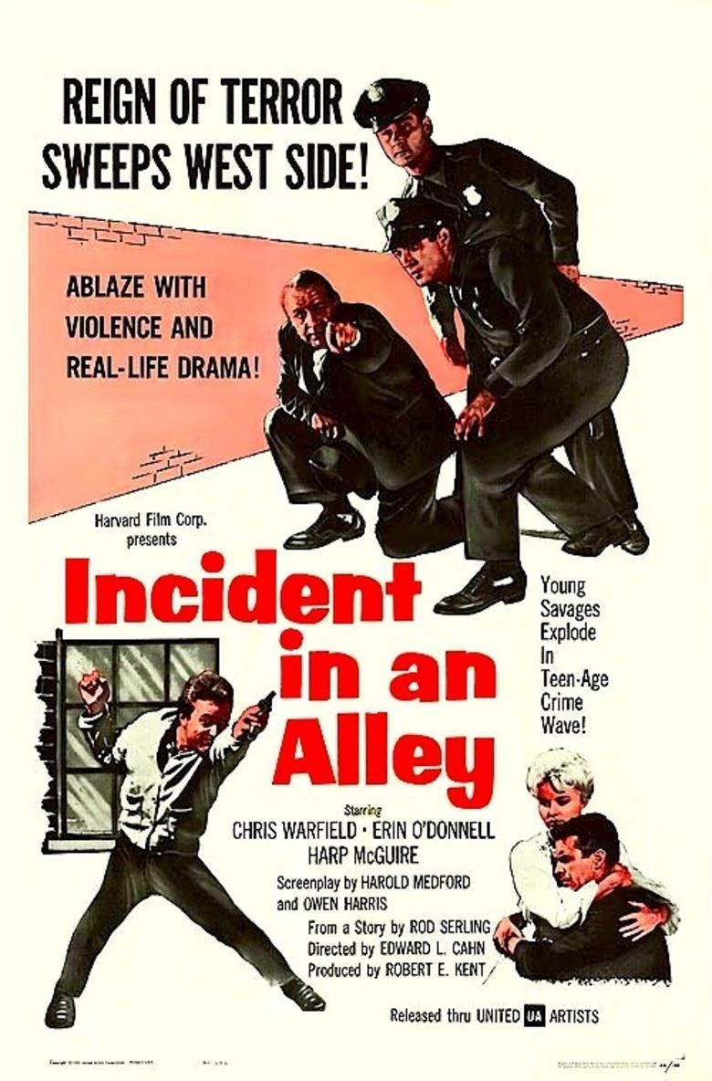 Incident in an Alley movie poster