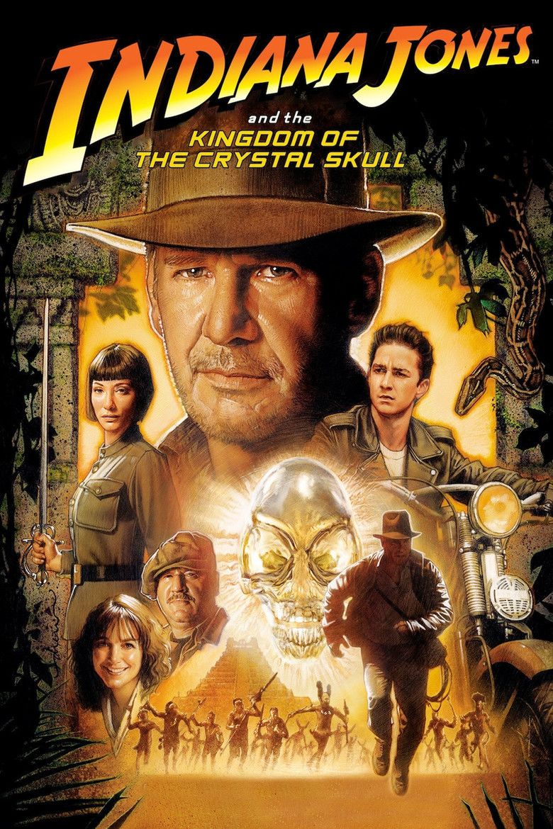 Indiana Jones and the Kingdom of the Crystal Skull movie poster