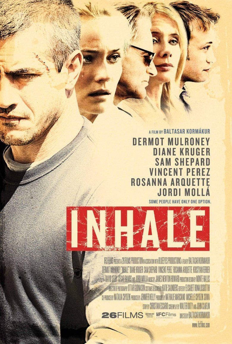 Inhale (film) movie poster