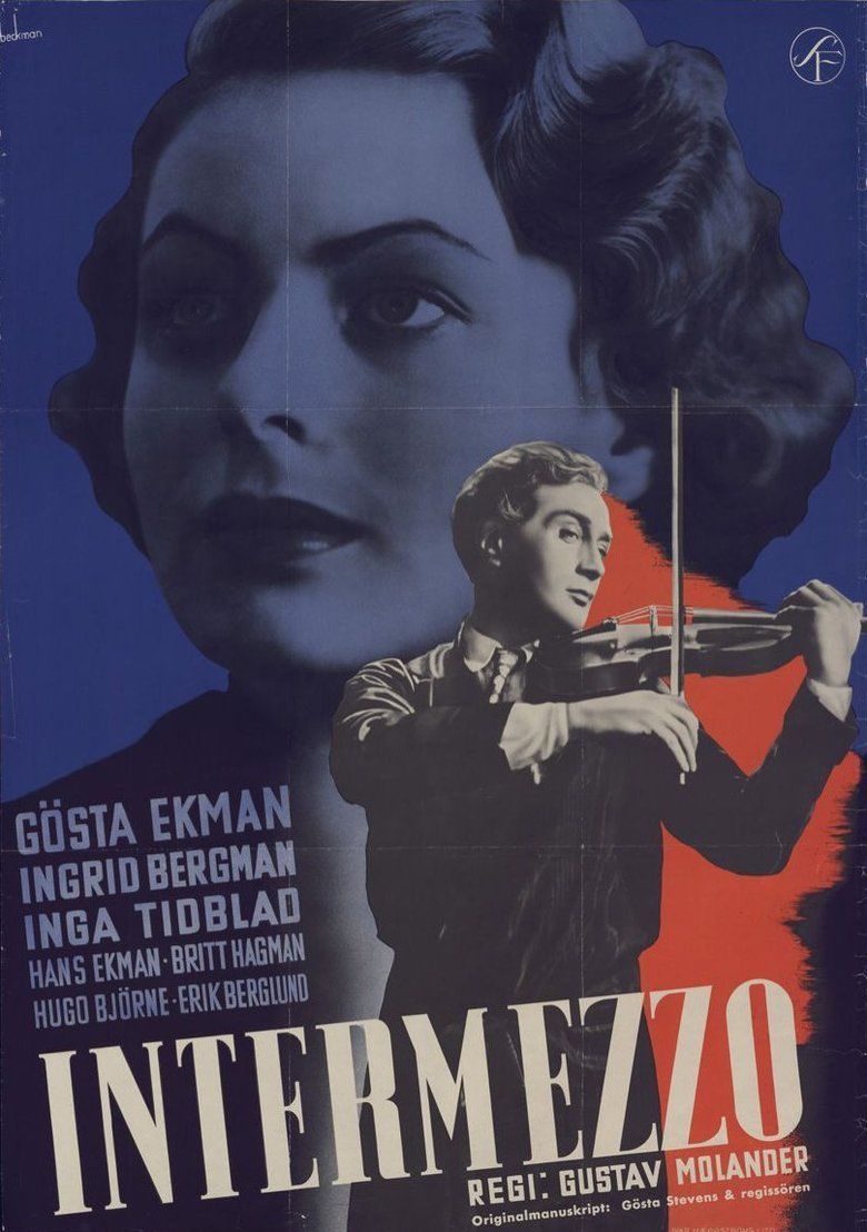 Intermezzo (1936 film) movie poster
