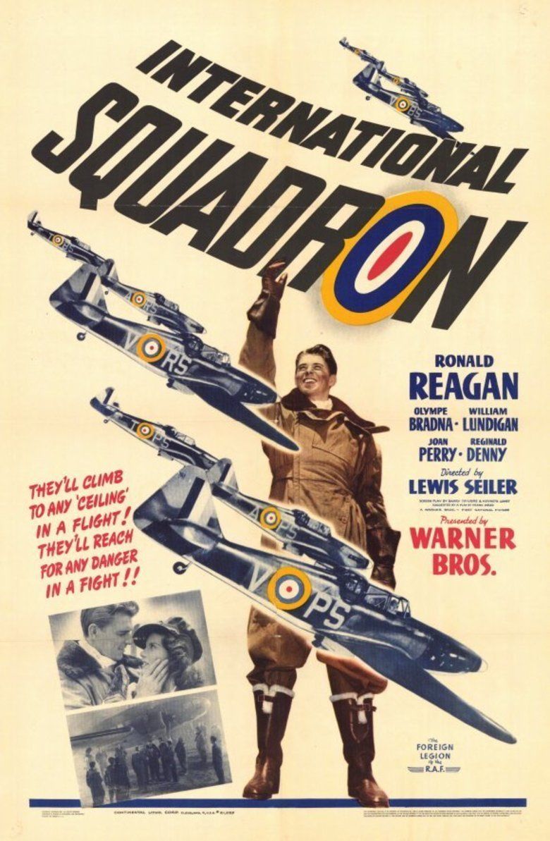 International Squadron (film) movie poster